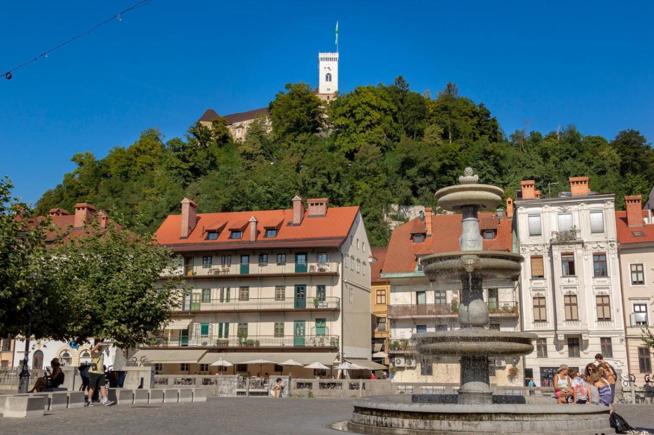 City Center Apartment With Parking Ljubljana Bagian luar foto