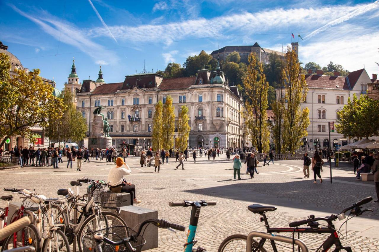 City Center Apartment With Parking Ljubljana Bagian luar foto